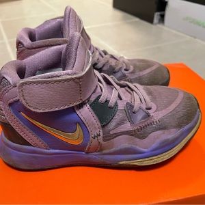 Nike Kids Purple High-Top Sneakers
